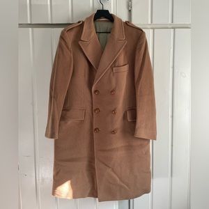 Vintage Woolmark Men’s Tan Coat